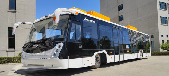 Interasse elettrico completo del bus 7200mm del passeggero dell'aeroporto di Xinfa