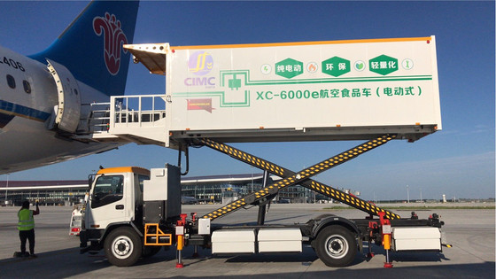 XC-6000E Camion per servizi di ristorazione per aeromobili per impieghi gravosi per servizi di ristorazione aeroportuale